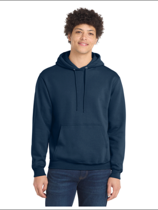 Embroidered Fleece Hoodie