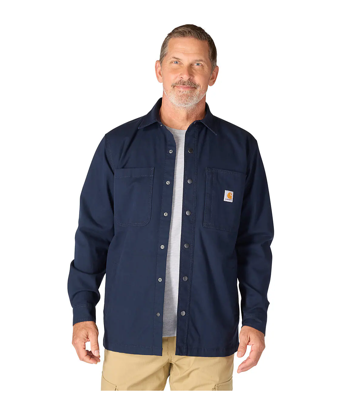 Long-Sleeve Shirt Jacket