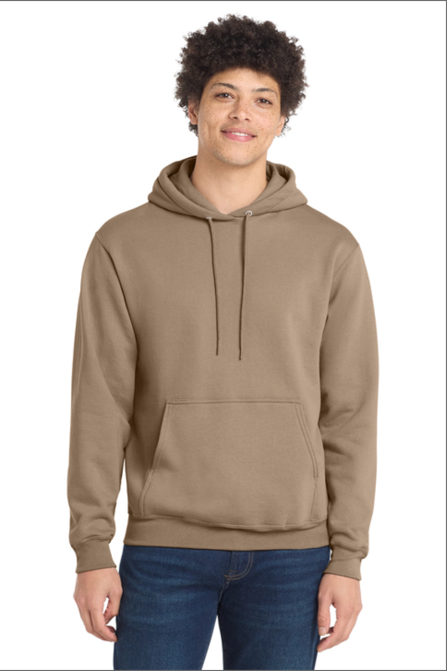 Embroidered Fleece Hoodie