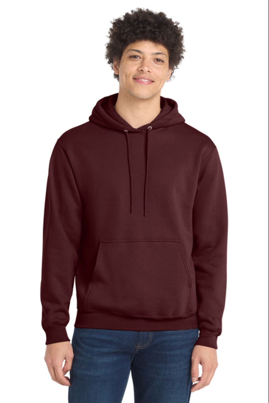 Embroidered Fleece Hoodie