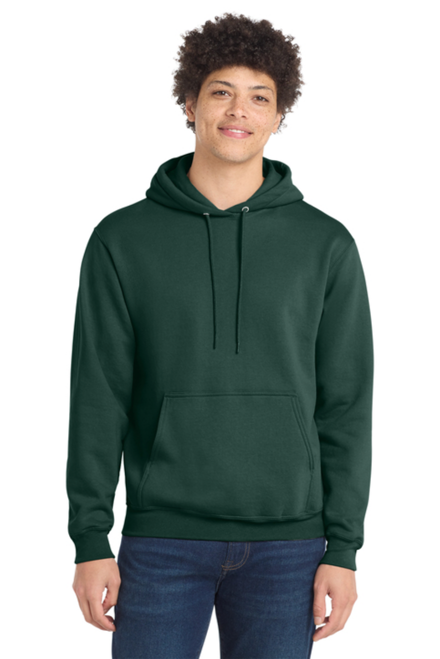 Embroidered Fleece Hoodie